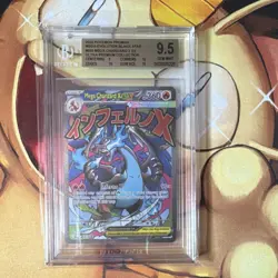 Pokemon Mega Charizard X EX Promo Holo Black Star Beckett 9.5 English 2025 - Image 1