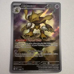 Pokemon Alakazam TCG Black Star Promo Card MEP 009 NM Condition - Image 2