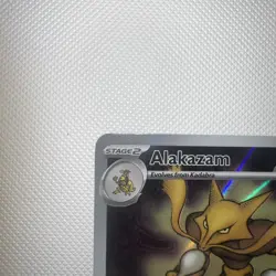 Pokemon Alakazam TCG Black Star Promo Card MEP 009 NM Condition - Image 3