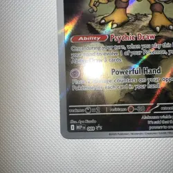 Pokemon Alakazam TCG Black Star Promo Card MEP 009 NM Condition - Image 5