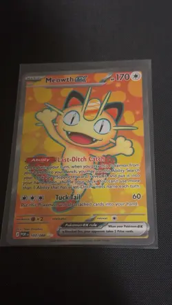 Pokemon Meowth EX Ability Basic Card 107/088 English 2016 TCG - Image 1