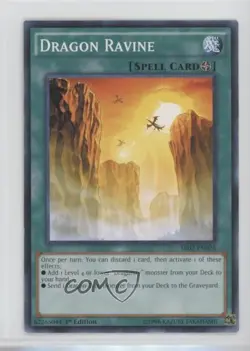 Dragon Ravine 1st Ed. YuGiOh Rise of the True s Structure Deck #SR02-EN026 - Image 1