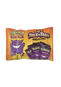 *Lot of 4* Official Pokemon Co. Halloween Trick Or Trade Sealed Bags 40pks/bag - Image 1