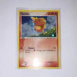 Torchic Holo Pokemon Card 017 Promo Nintendo 2004 English - Image 1
