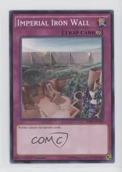 Imperial Iron Wall 1st Ed. YuGiOh Synchron Extreme Structure Deck #SDSE-EN038 - Image 1