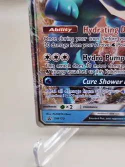 The Pokemon Company Vaporeon GX SM172 Promo Holo 210 HP Stage 1 SM English - Image 4