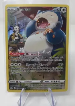 Snorlax TG10/TG30 Holo Lost Origin Trainer Gallery Pokemon Holo NM - Image 1