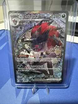 2026 Pokemon Ascended Heroes #286/217 N's Zoroark ex Special Illustration Rare - Image 1