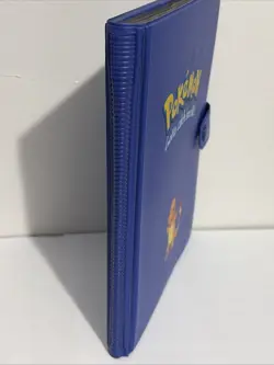 Pokemon Charmander Blue Collectors Album Binder Vintage 1999 Binder Only Pokemon - Image 2
