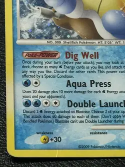 Blastoise 2/127 - Holo Rare - Vintage Pokemon TCG: Platinum - HP - Image 5