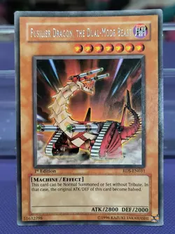Yugioh - Fusilier Dragon, the Dual-Mode Beast - SDMP-EN015 1st Edition (LP+) - Image 1