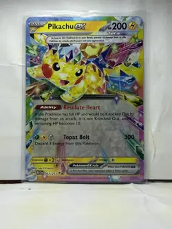 Pokemon Ascended Hero's Pikachu Ex 57/217 - Image 1