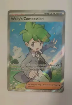 Pokemon TCG Wally's Compassion 176/132 Ultra Rare ME01: Mega Evolution Near Mint - Image 1