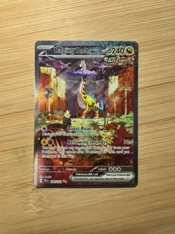 Raging Bolt ex 208/162 Special Illustration Rare Temporal Forces Pokemon - Image 1
