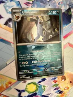 POKEMON UMBREON 59/131 PokeBall-PRISMATIC EVOLUTIONS- ULTRA RARE- FRESH - Image 1