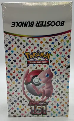 Pokemon TCG 151 MEW EN Booster Bundle Display Box SEALED/NEW - Image 1