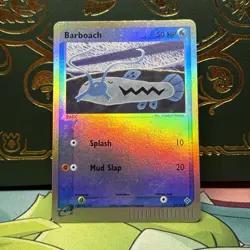 Pokemon Barboach 51/97 Dragon Reverse Holo 2003 Pokemon TCG LP - Image 1
