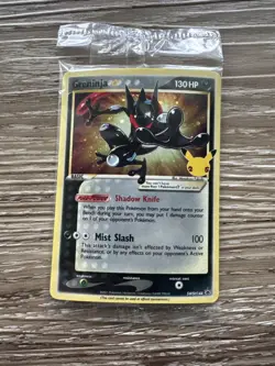 Pokemon Greninja Gold Star SWSH144 Promo Sealed Celebrations Pack NM - Image 1