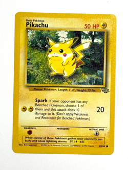 Pokemon TCG Pikachu 60/64 Common Regular Jungle - Image 1