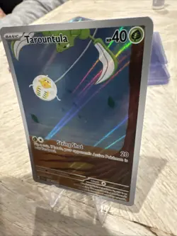 Pokemon Tarountula Illustration Rare SV01: Scarlet & Violet Base Set 199/198 - Image 3