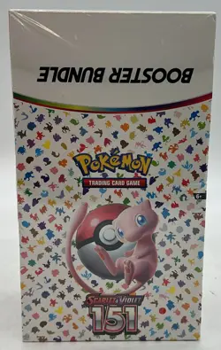 Pokemon TCG 151 MEW EN Booster Bundle Display Box SEALED/NEW - Image 1