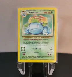 Pokemon Venusaur Holo 15/102 Base Set Rare Unlimited WOTC LP+ NM- Holographic - Image 5