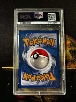 2000 POKEMON TEAM ROCKET 1ST EDITION #1/82 DARK ALAKAZAM HOLO PSA 9 TCG - Image 5