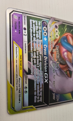 Pokemon Espeon & Deoxys GX 72/236 Unified Minds Ultra Rare - Tag Team - Image 2