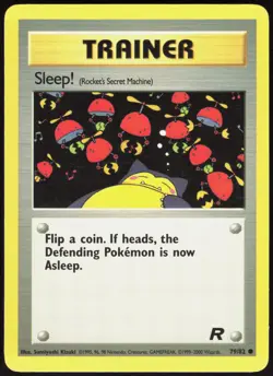 Team Rocket Sleep! 79/82 Common Pokemon Unlimited NM/M - Image 1