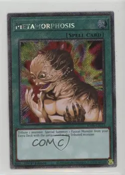 QCSR - Metamorphosis 1st Ed. YuGiOh Quarter Century Stampede #RA04-EN123 - Image 1