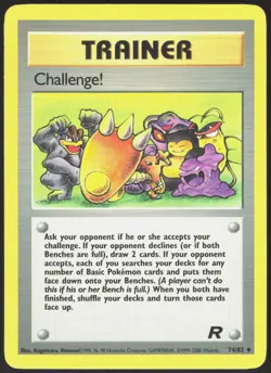 Team Rocket Challenge! 74/82 Uncommon Pokemon Unlimited LP - Image 1