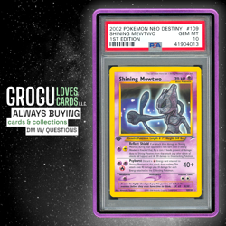 Pokemon - 1st Edition Neo Destiny Shining Mewtwo #109 - PSA 10 GEM MINT - Image 1