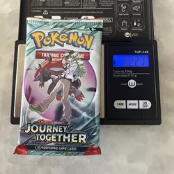 (HEAVY)🔥22.27g Pokemon TCG Journey Together Booster Pack Factory Sealed - Image 1