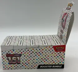 Lot of (10) Pokemon TCG 151 MEW EN Booster Bundles SEALED w/Display - Image 2