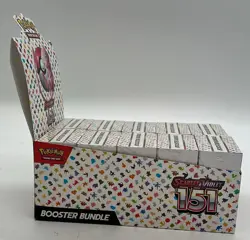 Lot of (10) Pokemon TCG 151 MEW EN Booster Bundles SEALED w/Display - Image 4