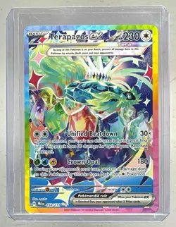 Terapagos ex 2025 Pokemon Prismatic Evolutions #169 SIR - Image 1