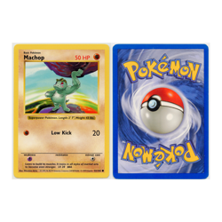 1999 Vintage Pokemon Machop Base Set Shadowless Common #52/102 LP Lot of 3 - Image 4