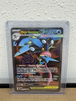 Mega Greninja Ex Full Art 100/086 English Pokemon - Chaos Rising **In Hand** - Image 1