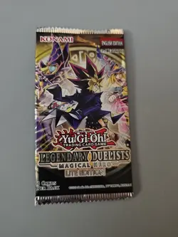 (6) Yugioh Legendary Duelists Magical Hero 1st Edition Booster Pack LITE EDITION - Image 3