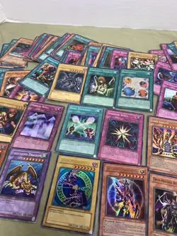 Yu-Gi-Oh vintage Card Lot, Red Eyes Black Dragon, Dark Magician, etc - Image 3