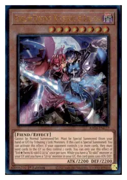 Yugioh! TCG - Live Twin Lil-la - Prismatic Ultimate Rare - RA04-EN036 - NM - Image 1