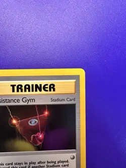 RESISTANCE GYM STADIUM CARD 109/132 GYM CHALLENGE NON-HOLO POKEMON TCG - Image 3