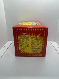 Pokemon Pikachu Limited Edition 23k Gold Plated Trading Card & Pokeball SEALED - Image 5
