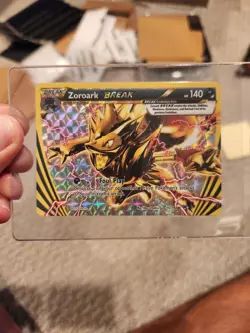 Pokemon TCG Zoroark Ultra Rare Holo Card 92/162 Breakthrough XY - Image 1