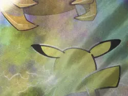 Giratina & Pikachu pokemon TCG Custom Card Fan Display 1/1 - Image 3
