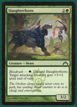 Slaughterhorn - Gatecrash #134 - Magic: The Gathering MTG Card - Image 1