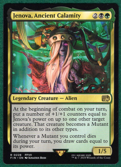 Jenova, Ancient Calamity - Final Fantasy FIN #228 -Magic: The Gathering MTG Card - Image 1