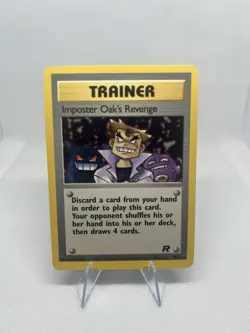 Imposter Oak's Revenge Team Rocket #76/82 Uncommon Pokemon Card - Image 1