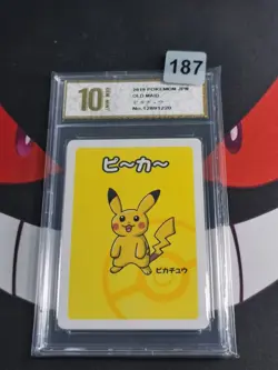 Pikachu Pristine 2019 Old Maid Pokemon Playing Cards Japane-Pyxis gold 10 - Image 1
