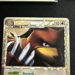 Ursaring Prime HGSS2: Unleashed (UL - 89/95) Ultra Rare Holo Pokemon Card LP/MP - Image 2
